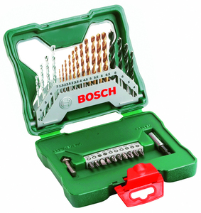 Set di Chiavi a Bussola e Punte da Trapano X-30 in Titanio, 30 Pezzi - Product Image 1