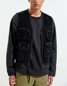 Chaleco de PANA con logotipo personalizado genuino, chaleco táctico para exteriores acolchado de cuero cálido para ropa de trabajo de invierno, exterior a prueba de viento - Product Image 5