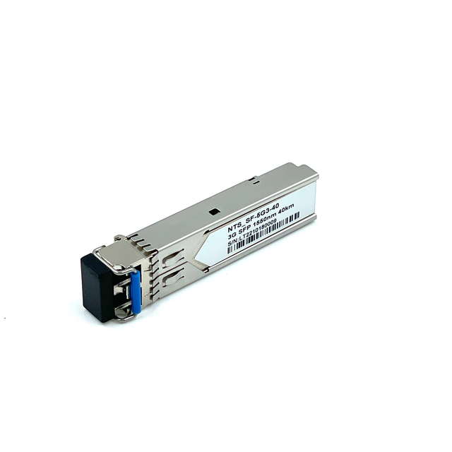 3G SFP Transceiver 1550nm Single Mode LC 40km 3Gbps 3G-SDI Optical Module DDM Hot Pluggable for Broadcast Video