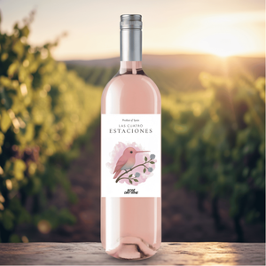 Rượu vang Las Cuatro Estaciones, Dry Rose, Tempranillo và Garnacha, 11% cồn, giống cây nho Tây Ban Nha, 0,75 lít, từ Castilla La Mancha. - Product Image 5