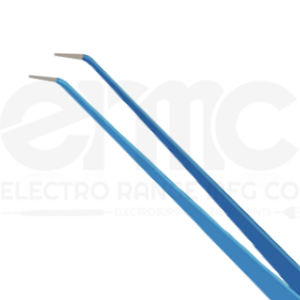 Pinces droites bipolaires standard en gros d'usine avec des instruments de montage de prise à deux broches à pointe coudée - Product Image 6