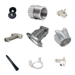 Composants d'hélices sur mesure usinés CNC 5 axes et par électroérosion à fil en acier inoxydable/aluminium - Product Image 1