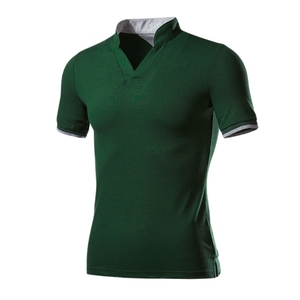 Camiseta Polo estampada de alta calidad para hombre, atuendo informal de oficina y negocios, Top de algodón de punto a la moda, antiarrugas - Product Image 1