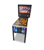 Borne d'arcade de flipper virtuel vintage 4K 49 pouces avec flipper automatique et lanceur, jeux à monnayeur à vendre
