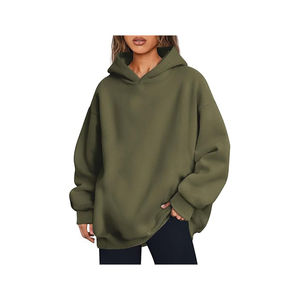 Sweat à capuche unisexe coupe ajustée Sweat-shirt épais à col ras du cou en coton Super Soft Fleece Crewneck Sweatshirt Top Quality - Product Image 5