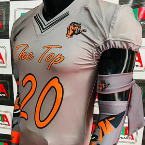 Fútbol americano Jersey fan jersey padre sublimación aparejos sarga bordado más tamaño soporte personalizado hecho en fábrica 2025 - Product Image 1