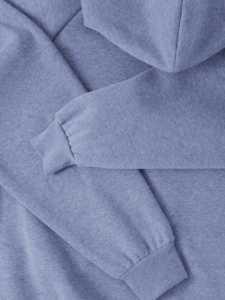 Sudaderas con capucha para mujer, sudaderas blancas de manga larga, MOQ bajo, forro polar de algodón, cremallera transpirable, sudaderas básicas informales de punto sólido para mujer - Product Image 5