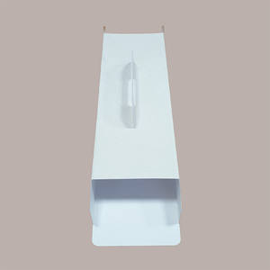 10ชิ้นกระดาษแข็งสีขาว34x12H5cm สตรูเดิ้ลจอเอฟเฟกต์หนังป้องกันรังสียูวีบรรจุภัณฑ์แข็งแข็งสำหรับเป็นของขวัญวัสดุรีไซเคิล - Product Image 5