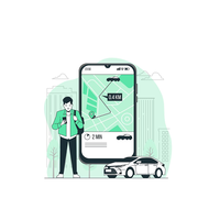 Aplicación de reserva de limusinas personalizadas con 20 años de experiencia en perfiles de conductores y software personalizado para taxis para un servicio de taxi premium personalizado.