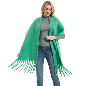 Long Tassels Solid <b>Scarf</b> Comfortable Warm Ladies Shawls <b>for</b> <b>Women</b> - Product Image 3