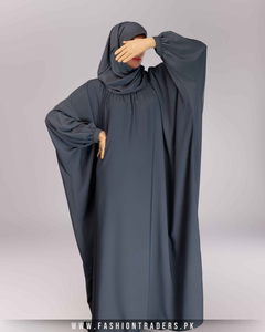 Jilbab une pièce à capuche intégré avec hijab pour les femmes musulmanes modestes Longueur de plancher Design Automne et Printemps Fournisseur en vrac - Product Image 6