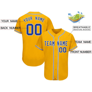 2024 nouveaux maillots de baseball et de softball de vêtements de sport personnalisés de haute qualité respirants et doux à bas quantité minimale de commande technique de sublimation en gros - Product Image 3