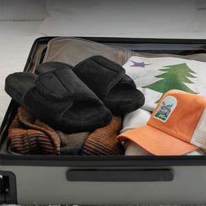 Most Popular Luxury <b>Hotel</b> <b>Slippers</b> Custom Printed Logo Disposable White Washable Winter Style Cheap Price - Product Image 3