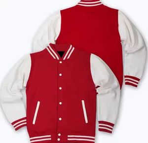 แจ็กเก็ตกรงเบสบอลหนังแท้สำหรับชายและหญิงซักได้ไซส์ใหญ่พิเศษแห้งเร็วระบายอากาศได้ดีถักนิตติ้ง - Product Image 1