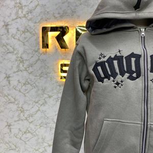 Vente chaude Logo personnalisé Sweat à capuche zippé le plus demandé Puff Imprimé Fabriqué en usine Prix bon marché Hoodies Hommes Sweats à capuche pour hommes - Product Image 4
