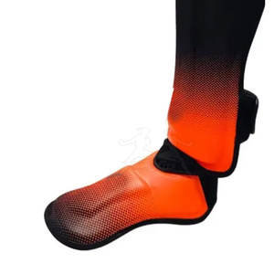 Espinilleras de boxeo profesionales para entrenamiento de gimnasia Espinilleras de boxeo transpirables para entrenamientos largos - Product Image 6