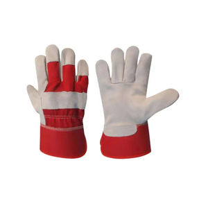 Guantes de cuero de trabajo duraderos de nuevo diseño personalizados para hombres precio razonable al por mayor-guantes de seguridad - Product Image 1