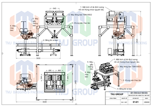 Machine d'emballage semi-automatique multifonctionnelle série TBM-SS02, capacité de 500 à 800 sacs/heure, machine de pesage et d'ensachage de poudre - Product Image 6