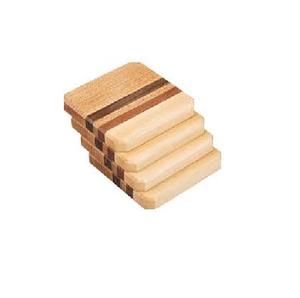 Posavasos de madera elegante, diseño Natural personalizado para bebidas calientes y frías, hogar, cocina, venta al por mayor, posavasos de madera elegante - Product Image 2