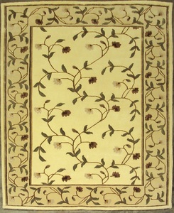Conçu sur mesure grand laine soie noué à la main écologique lavable antidérapant moderne tapis faible pile hauteur tapis ensembles pour - Product Image 1