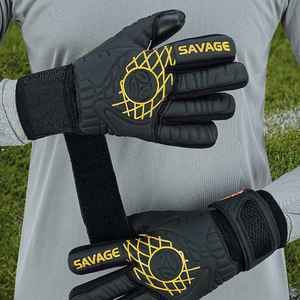 Gardien de but en cuir de qualité personnalisable Poignée en latex Cuir confortable - Product Image 2