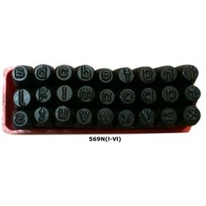 Juego de punzones con letras pequeñas de 27 Uds. Herramientas de joyería con acabado negro de 8,0 MM - Product Image 2