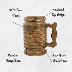 High-Quality Wooden Drink Cup Koi Best-Selling Insulated Natural Wood Cups <b>Reusable</b> Wooden <b>Mugs</b> for Hot and Cold Beverages - Product Image 4