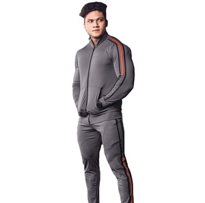 Carbon <b>Grey</b> Winter Casual Thin Zipper Stand Collar Solid Bomber <b>Jacket</b> ODM - Product Image 1