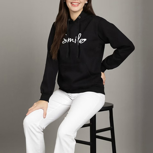 Sweat à capuche à manches longues personnalisé de haute qualité pour femmes à bas prix Sweats à capuche pour femmes de la meilleure qualité matériel de poche - Product Image 6
