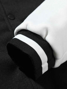 เสื้อแจ็กเก็ตผ้าใบกันลมแนววินเทจของผู้ชายเสื้อคลุมกันลมสำหรับฤดูหนาวตามสั่งปัก3D - Product Image 6