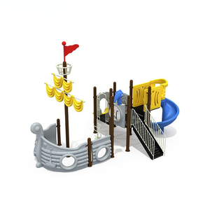 Aire de jeux extérieure sur le thème du bateau pirate HP-OPSH 001 pour des jeux imaginatifs - Product Image 1