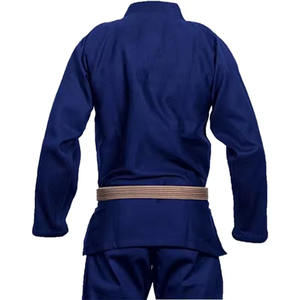 Combinaisons de karaté en coton unisexe de bonne qualité, logo personnalisé, vente en gros, vêtements d'arts martiaux, uniforme de taekwondo pour hommes et femmes, uniforme de combat - Product Image 2