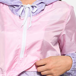 เสื้อกันลมสำหรับผู้หญิงเสื้อแจ็กเก็ตกันลมผ้าไนลอนระบายอากาศน้ำหนักเบาออกแบบได้ตามต้องการ - Product Image 4