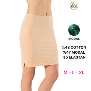 Sous-jupe pour femmes ASAR MODA, écologique, sans couture, mélange de coton, modal et élasthanne, antibactérien, pour un usage quotidien - Product Image 2