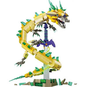 Pour Lego Moc Zelda Sword of Legend avec Dragon, ensemble de blocs de construction en plastique - Product Image 3