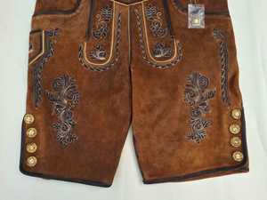 2025 lederhosen เข้ารูปหนังแท้สไตล์ปากีสถาน - Product Image 6