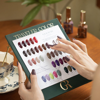GULAURI Fournisseur de gel pour ongles UV Marque privée Produits les plus vendus en gros Vernis à ongles en gel Vernis à ongles en gel Paillettes