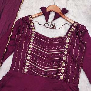 สายแบบบอลีวู้ดของพริชาเส้นด้ายที่เป็นประเพณีความงามแบบไม่สิ้นสุดห่อสีสำหรับงานศิลปะบานสนุกสนานสำหรับปาร์ตี้ - Product Image 5