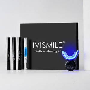 Kits de blanchiment dentaire professionnels sans fil à 32 LED avec gel certifié CE/FCC, étiquette privée OEM/ODM pour usage domestique - Product Image 1