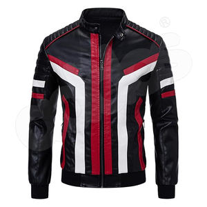 Veste en cuir vintage pour homme, coupe-vent et réversible, logo personnalisable sur le devant, vente flash - Product Image 1