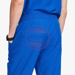 Uniforme médico de hospital estirable de traje de enfermera para hombre tejido cómodo al por mayor para hospitales y clínicas - Product Image 5