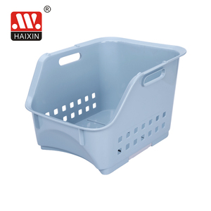 Haixing thân thiện với môi trường nhiều màu nhựa lưu trữ Thùng Stackable tổ chức cho quần áo thực phẩm đồ ăn nhẹ đồ chơi đồ dùng cá nhân - Product Image 3