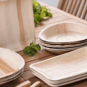 Mini bols jetables écologiques Petites assiettes en bambou pour fête Petites tasses jetables à sauce soja pour salades et sauces - Product Image 1