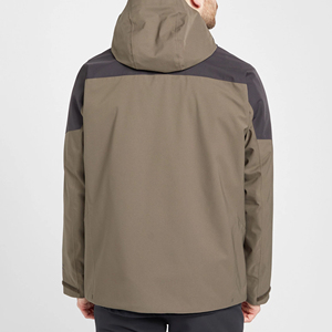 Winter <b>Men's</b> Hooded Softshell <b>Jacket</b> Breathable Waterproof Eco-Friendly Outdoor Training <b>Lightweight</b> Active Lifestyle Front Logo - Product Image 2