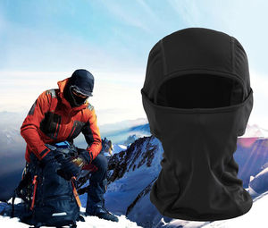 Personalizado al por mayor transpirable invierno ciclismo máscara de cara completa pasamontañas deportivo de secado rápido pasamontañas táctico máscara de esquí - Product Image 6