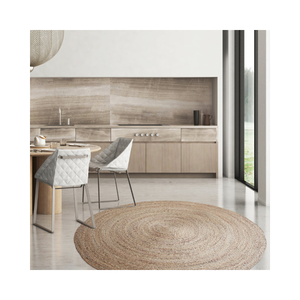 Alfombrilla de Yoga Vintage para puerta, diseño de forma rectangular redonda tejida, alfombrilla de algas marinas, alfombrilla para puerta para sala de estar y dormitorio - Product Image 1