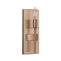 Ventes flash sur Amazon : Nouvelle applique murale moderne de luxe en métal, laiton et verre, éclairage LED pour hôtel et décoration intérieure