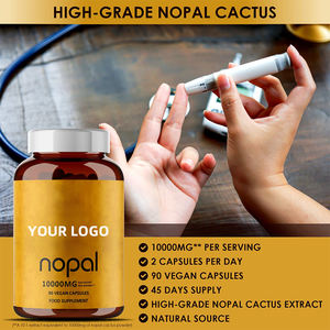 Orgánico 10:1 Nopal Cactus Extract 10000mg Suplemento de pera Espinosa en 90 cápsulas vegetales Sin OGM Sin gluten Suministro de 45 días - Product Image 3