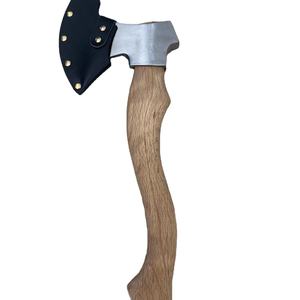 Vente en gros de commandes en vrac personnalisées Service OEM ODM haches Damas professionnelles à bas prix hache de survie camping à lame tranchante fixe - Product Image 2