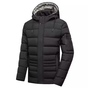 Manteaux rembourrés de grande taille pour hommes, veste à capuche à bulles, veste d'hiver chaude pour hommes - Product Image 2